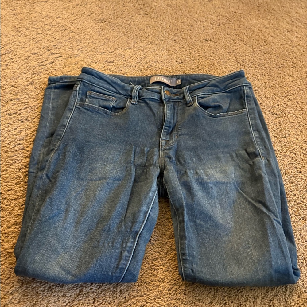 Just USA Blue Skinny Jeans Versatile Comfort